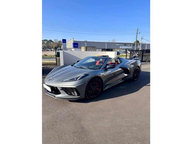 Chevrolet Corvette C8 Cabriolet 6.2 V8 - 482 - BVA Stingray Gris m�tallis� de 2023
