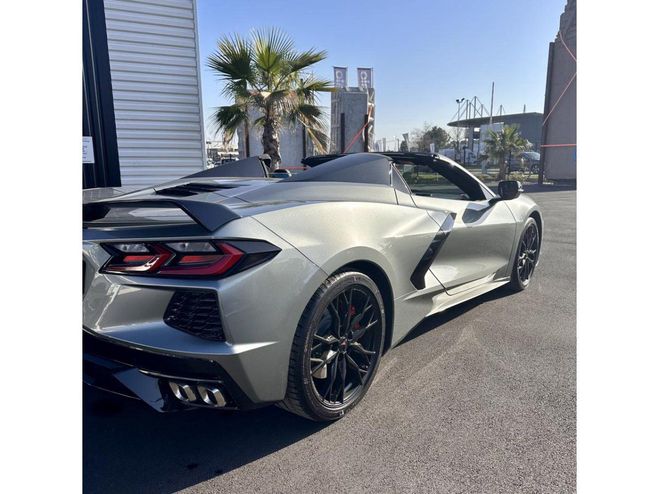 Chevrolet Corvette C8 Cabriolet 6.2 V8 - 482 - BVA Stingray Gris m�tallis� de 2023