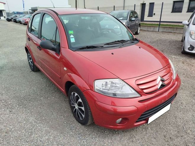 Citroen C3 Phase 2 1.4 i 75 cv Rouge de 2009