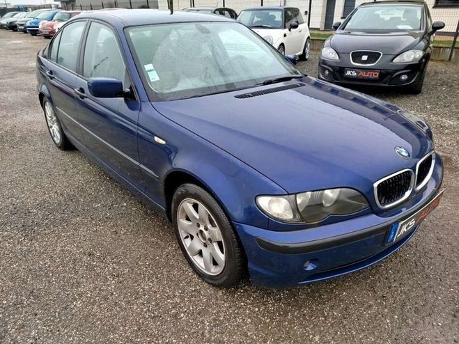 BMW Serie 3 320 (E46) Berline 320d 2.0 TD 16V BVM6 1 Bleu de 2004