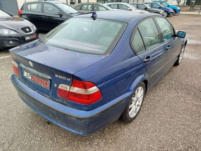 BMW Serie 3 320 (E46) Berline 320d 2.0 TD 16V BVM6 1 Bleu de 2004