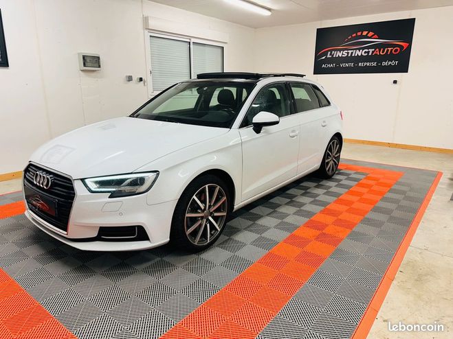 Audi A3 Sportback 40 TDI 184CH DESIGN LUXE QUATT Blanc de 2017