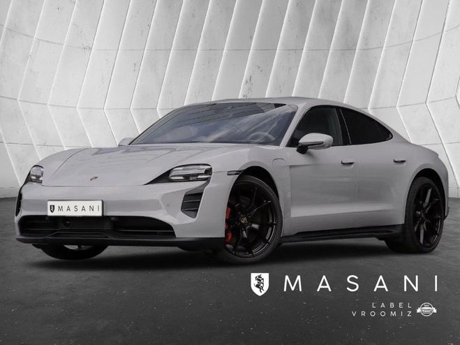 Cliquer pour voir la photo suivante Porsche Taycan gts 598ch s.chauf.av s confort Gris Clair de 2023