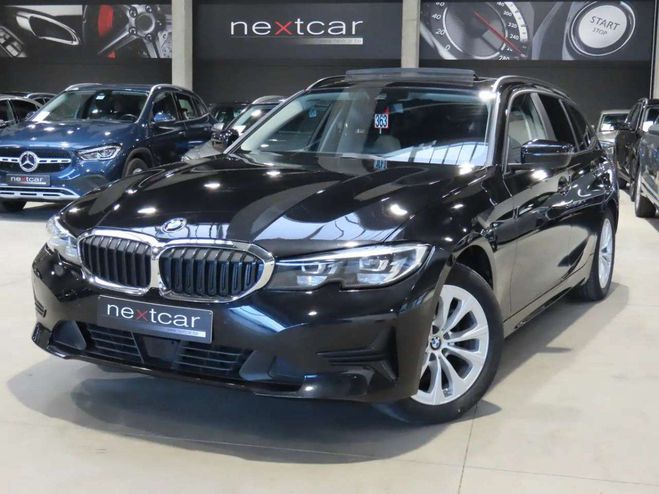 Cliquer pour voir la photo suivante BMW Serie 3 316 dA Touring G21 TOIT PANO-LED-NAVI-DI Noir Métallisé de
