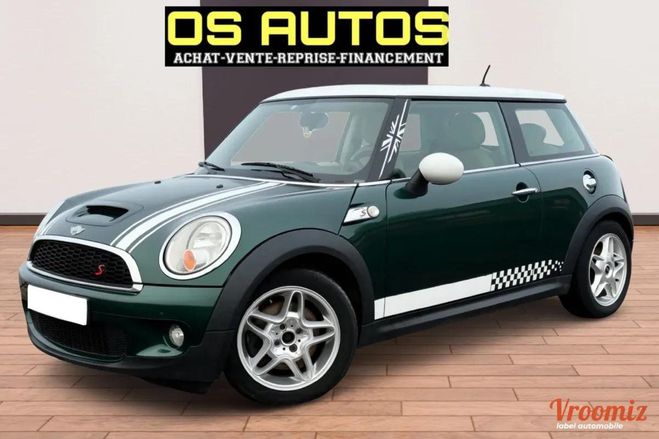 Cliquer pour voir la photo suivante Mini One Cooper S Hatch 1.6i 175ch (10 cv) 16V Tu Vert de 2007