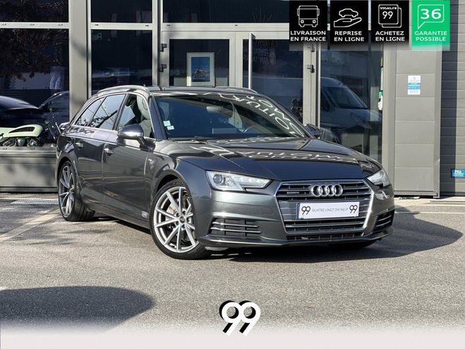 Cliquer pour voir la photo suivante Audi A4 3.0 V6 TDI - 272 - BREAK S line - sièges - GRIS DAYTONA NACRÉE de 2015