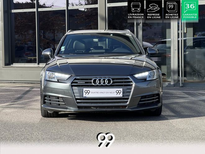 Audi A4 3.0 V6 TDI - 272 - BREAK S line - si�ges - GRIS DAYTONA NACR�E de 2015