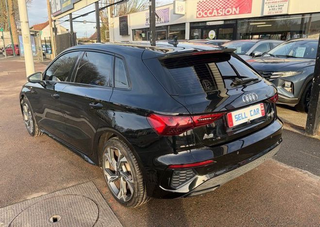 Audi A3 Sportback 35 tfsi 150ch S LINE S-TRONIC Noir de 2022