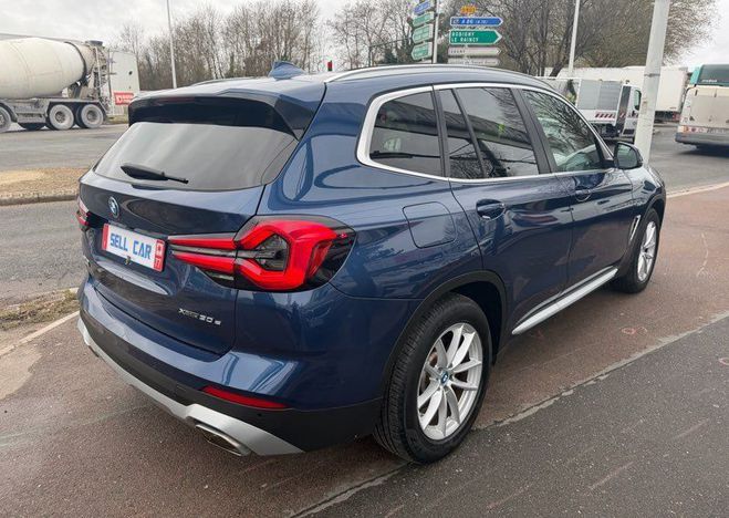 BMW X3 30e 292ch G01 LCI X DRIVE Business Desin Bleu de 2021