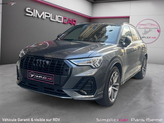 Audi Q3 35 TFSI 150 ch S tronic 7 S line Gris Daytona de 2020