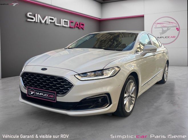 Cliquer pour voir la photo suivante Ford Mondeo VIGNALE 2.0 Hybrid 187 BVA6 Blanc de 2019