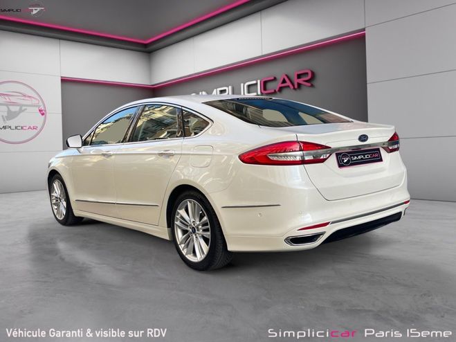 Ford Mondeo VIGNALE 2.0 Hybrid 187 BVA6 Blanc de 2019