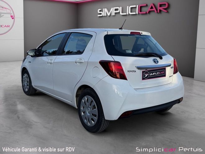 Toyota Yaris HYBRIDE 100h Style garantie 12 mois Blanc de 2014