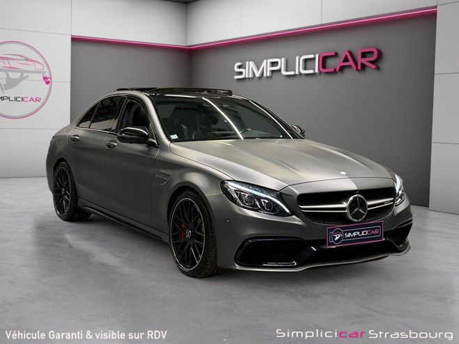 Cliquer pour voir la photo suivante Mercedes Classe C 63 S Mercedes-AMG Speedshift MCT AMG MAL Gris de 2017