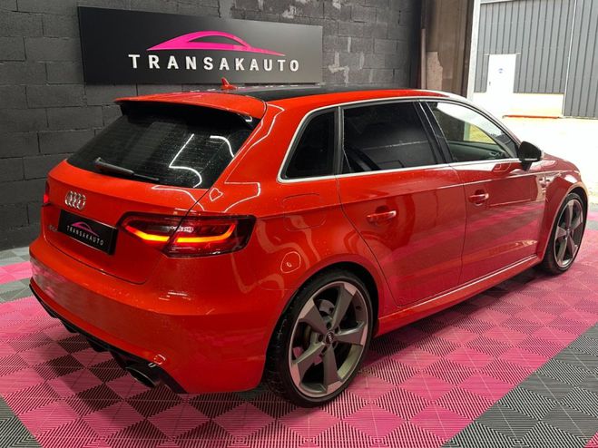 Audi RS3 SPORTBACK 2.5 TFSI 367 ch Quattro S tron Rouge de 2016