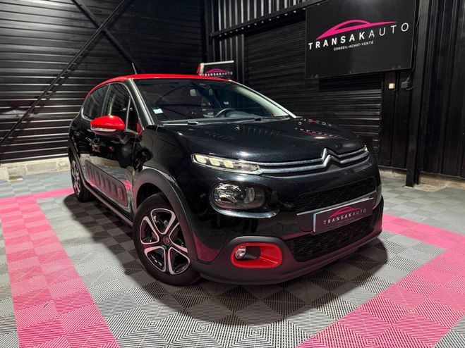 Cliquer pour voir la photo suivante Citroen C3 PureTech 110 SS EAT6 Shine Noir de 2020