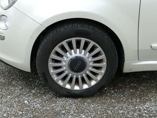 Fiat 500 1.2 69 Ch LOUNGE BVM5 TOIT PANORAMIQUE Blanc de 2010