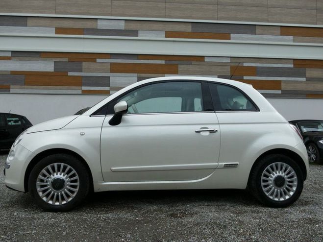 Fiat 500 1.2 69 Ch LOUNGE BVM5 TOIT PANORAMIQUE Blanc de 2010