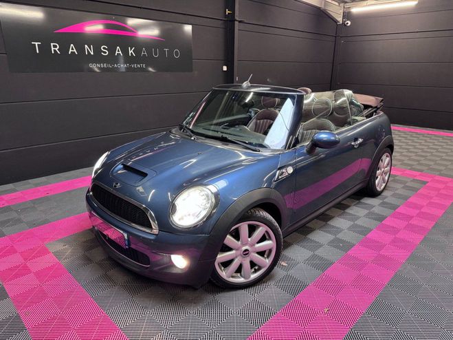 Mini Cabrio CABRIOLET R57 1.6i - 184cv Cooper S Pack Bleu de 2010