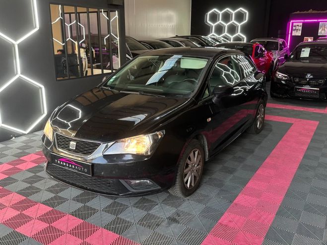 Seat Ibiza Style 1.6 TDI 105 ch FAP ~ R�VISION DIST Noir de 2012