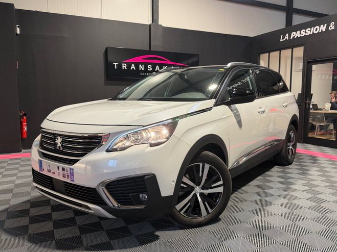 Peugeot 5008 PureTech 130ch SS EAT8 Allure 1�re main  Blanc de 2018