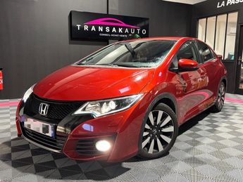  Voir d&eacute;tails -Honda Civic 1.6 i-DTEC 120 Ex�cutive Navi ( Suivi co &agrave; Beaumont-l�s-Valence (26)