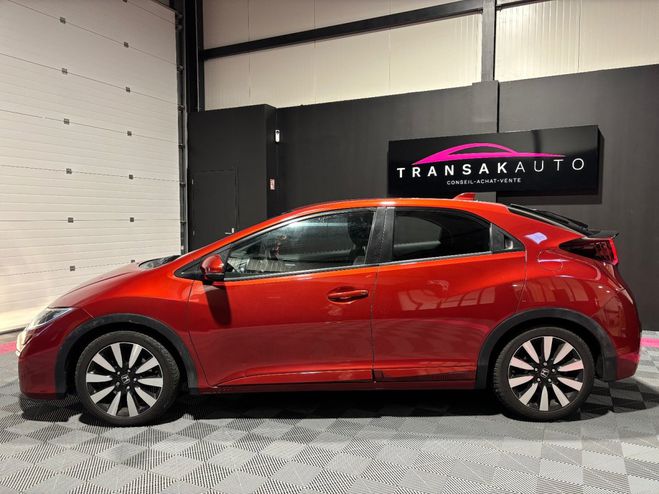 Honda Civic 1.6 i-DTEC 120 Ex�cutive Navi ( Suivi co Rouge de 2015