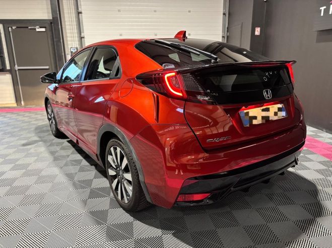 Honda Civic 1.6 i-DTEC 120 Ex�cutive Navi ( Suivi co Rouge de 2015