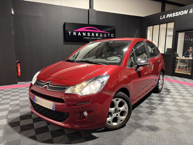 Citroen C3 essence 5 portes 82 Exclusive - courroie Rouge de 2015