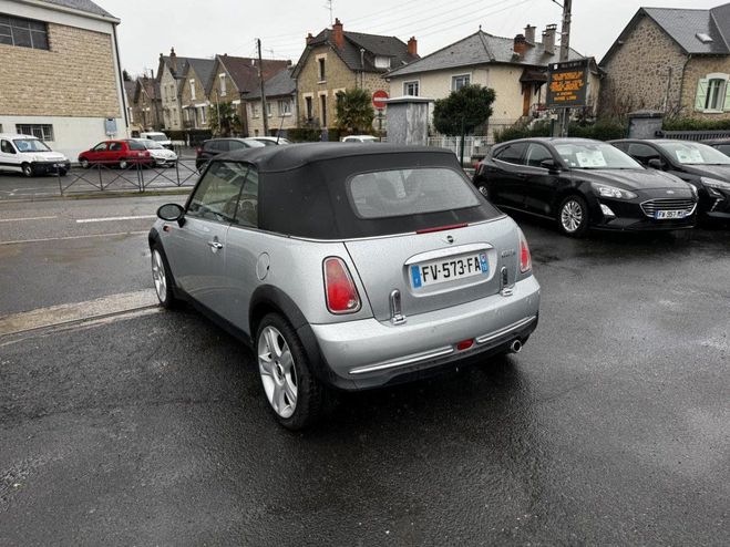Mini One R52 Cabriolet 1.6i - 115 + clim GRIS CLAIR de 2006