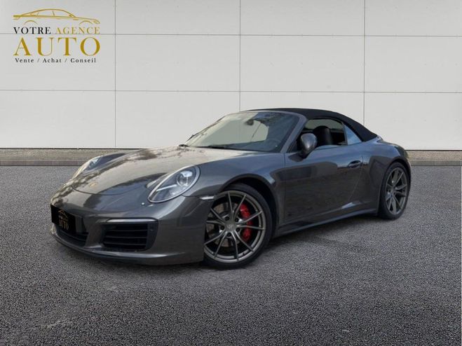 Porsche 911 Cabriolet 3.0i - 420 - BV PDK TYPE 991 C GRIS de 2017