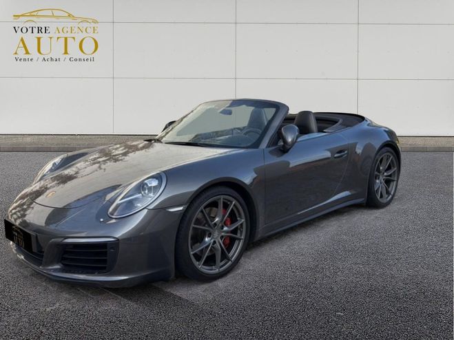 Porsche 911 Cabriolet 3.0i - 420 - BV PDK TYPE 991 C GRIS de 2017