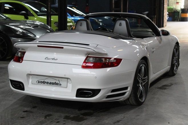 Porsche 911 TYPE 997 CABRIOLET (997) TURBO TIPTRONIC Blanc de 2009