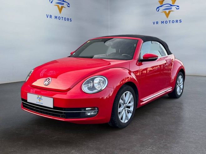 Cliquer pour voir la photo suivante Volkswagen Coccinelle Cabriolet 2.0 TDI 110ch Design ** RADAR ROUGE de 2016