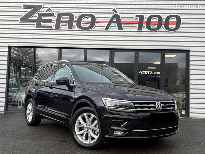 Cliquer pour voir la photo suivante Volkswagen Tiguan 2.0 TSI 180chx 4 motion ( toit ouvrant, Noir de 2018