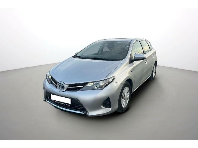 Toyota Auris Hybride 136h LOUNGE CUIR BVA Grise de 2013