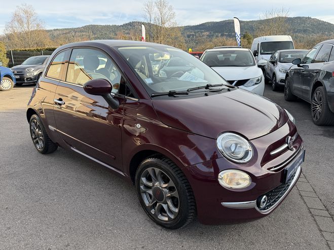 Fiat 500 1.2 8V 69CH ECO PACK LOUNGE BORDEAU de 2018