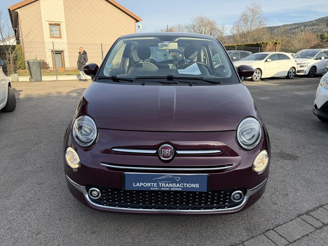 Fiat 500 1.2 8V 69CH ECO PACK LOUNGE BORDEAU de 2018