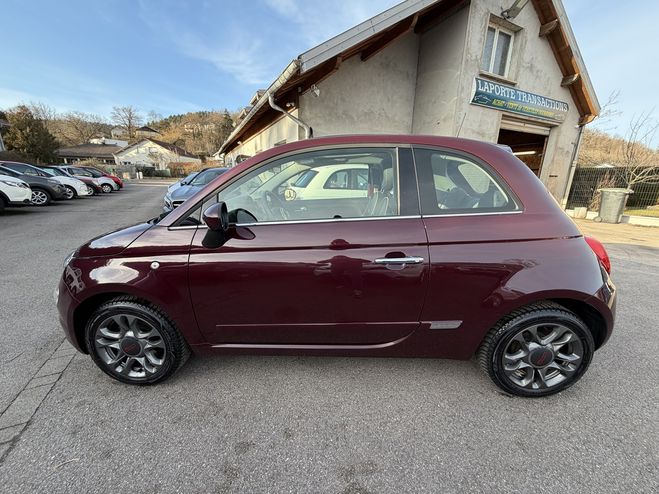 Fiat 500 1.2 8V 69CH ECO PACK LOUNGE BORDEAU de 2018