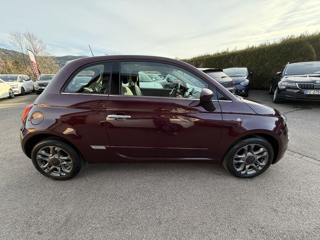 Fiat 500 1.2 8V 69CH ECO PACK LOUNGE BORDEAU de 2018
