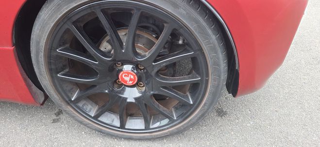 Fiat 500  rouge de 2018