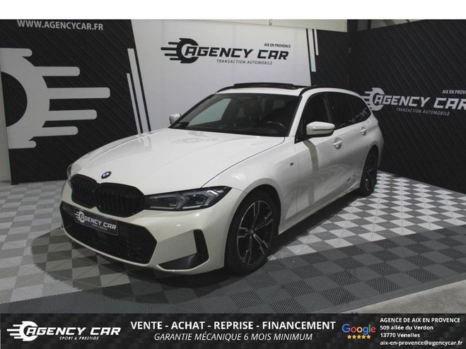 Cliquer pour voir la photo suivante BMW Serie 3 touring 320d xDrive - BVA Sport G21 LCI BLANC de 2024