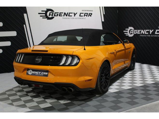 Ford Mustang 5.0 - V8 - 450CH - CONVERTIBLE CABRIOLET ORANGE CLAIR de 2019