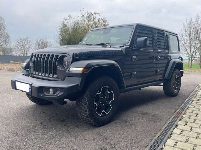 Jeep Wrangler IV 4Xe 380 RUBICON 4WD BA Gris de 2022