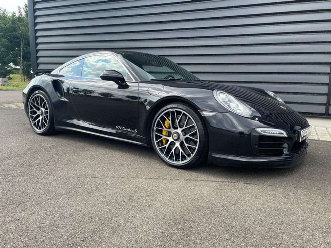 Porsche 911 TURBO S Noir de 2014