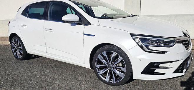 Renault Megane iv 1.6 hybrid e-tech intens 43.000 km Blanc de 2021