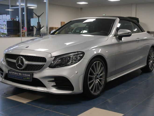 Mercedes Classe C CABRIOLET 220 d 9G-Tronic AMG Line Gris de 2020