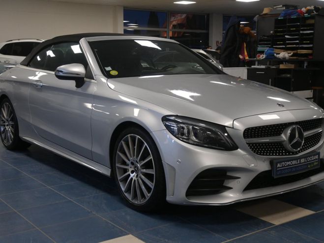 Mercedes Classe C CABRIOLET 220 d 9G-Tronic AMG Line Gris de 2020