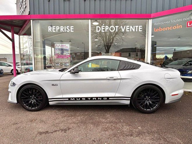 Ford Mustang FASTBACK V8 5.0 BVA10 GT Blanc de 2020