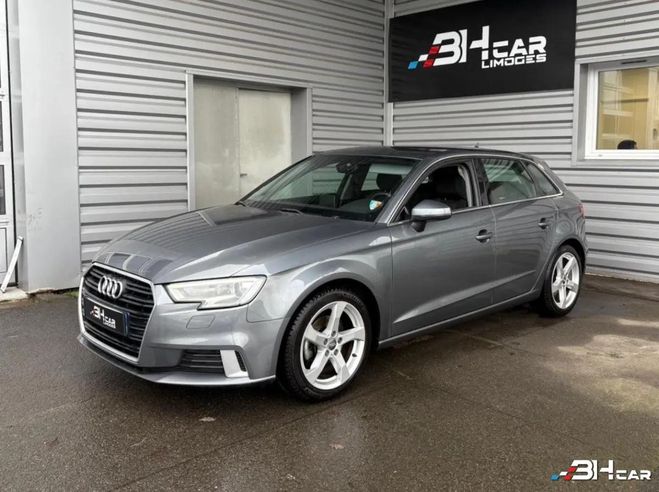 Audi A3 SPORTBACK 1.5 TFSI 150 SPORT S-TRONIC BV Gris de 2017